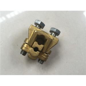 Uncoated Surface Copper Cable Clamps With High Strength Copper - Alloy Body
