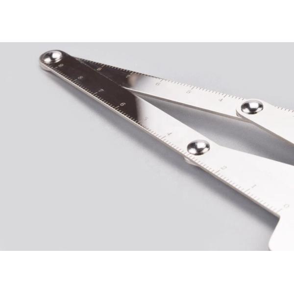 Stainless Steel Tattoo Eyebrows Ruler Golden Ratio Measure Microblading Stainless Ruler