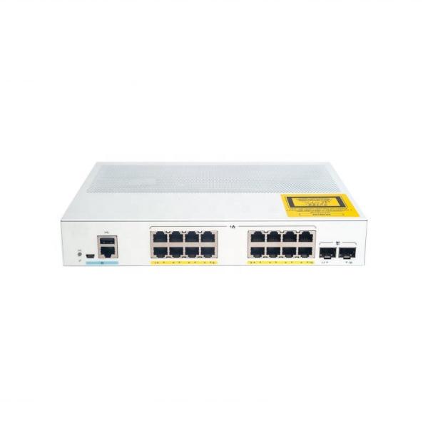 C1300 Series 16x 10/100/1000 Ethernet Network Switch 2x 1G SFP Uplinks 160G