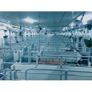 Windproof Steel Structure Pig House Portal Prefabricated Steel Frame ISO9001