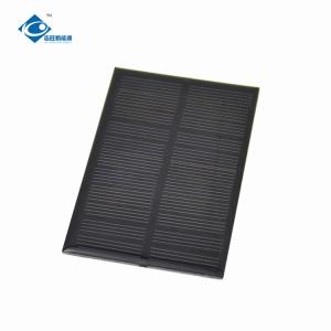 China Mini Customizable Solar Panel ZW-8758 DIY Toy Epoxy Resin 0.8W 6V Poly or Mono Solar Panel 0.13A on sale