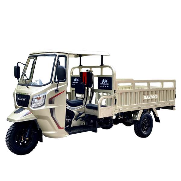 Quality Front/Rear Tire 5.0-12 Motor Tricycles with Front Drum Rear Drum Brake System Directly wholesale