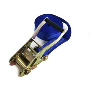 Polyester Heavy Duty Lashing Straps , Car Recovery Webbing Ratchet Straps