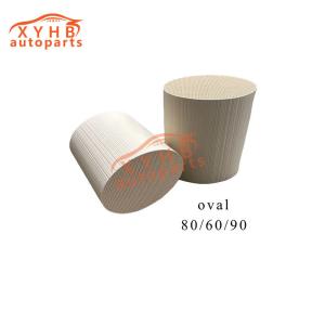 Ceramic Carrier Oval High Quality Three Way Catalytic Filter Element Euro 1-5