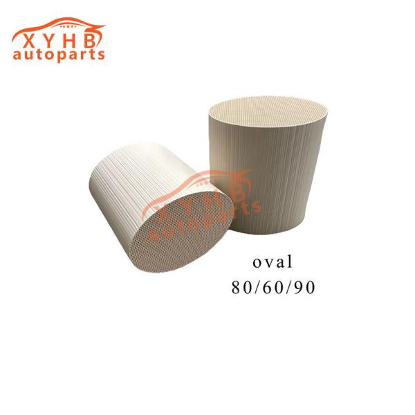 Ceramic Carrier Oval High Quality Three Way Catalytic Filter Element Euro 1-5