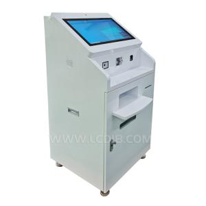 Tickets Printing Touch Screen Kiosk Bank Government Totem With Self Service All