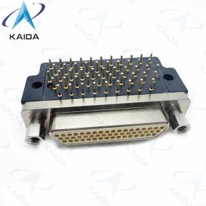 500V Aluminium Shell MWDM/MICRO-D Series Rectangular Connector With PCB Contacts