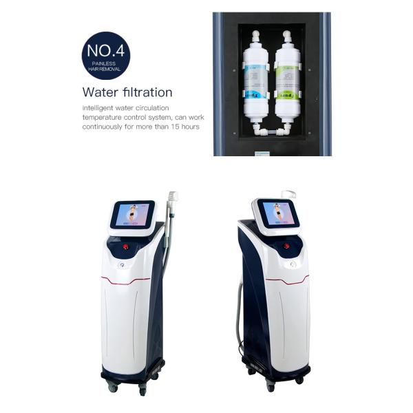 ice diode laser 755 808 1064 permanent hair removal machine price