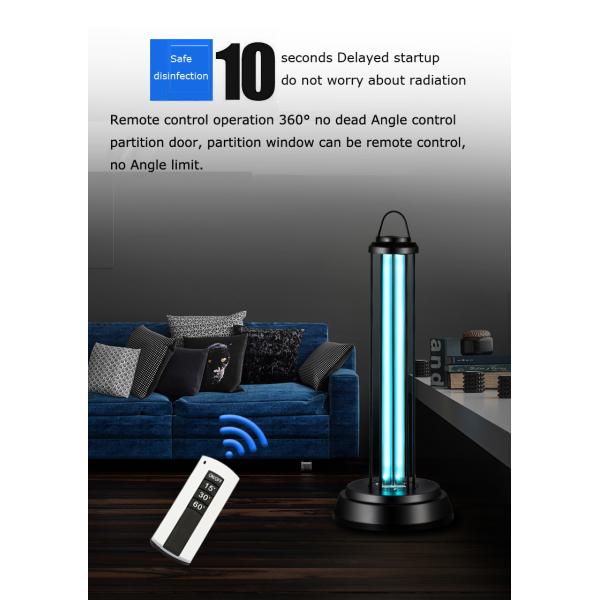 Air Purifier Quartz Uv Lamp Uv Disinfection Electronic Portable Lamp 38w 60v Power