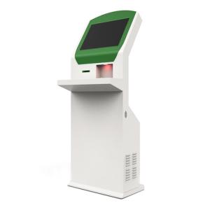 Cheap Touch Screen Self Service Queue Management Kiosk With Keyboard for sale
