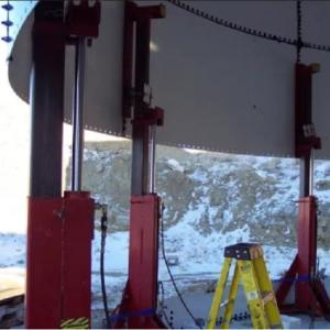 Max Height 400mm Hydraulic Lifting Jacking System for Grain Silo and Enamel Tank