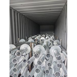 Factory Made Light Steel Construction Helical Anchor Pile for Solar Foundation