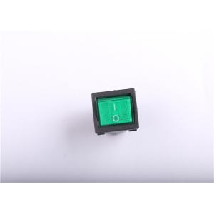 Waterproof Illuminated On Off Switch , Automotive Rocker Switch Panel Mount
