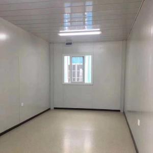 Modern Glass Wall Flat Pack Container House Office Building Prefab Container