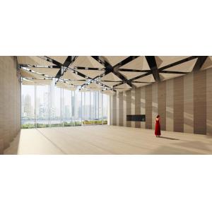 China 3D Triangle 2/2/0.5mm Ceiling Tiles NANO Microperforated Sound Absorption Acoustic Board on sale