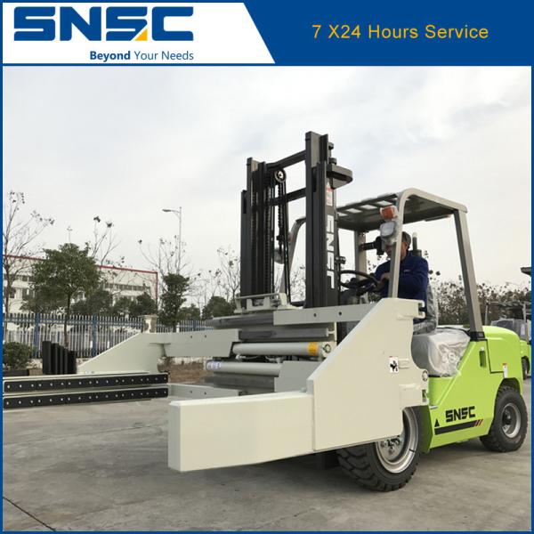 Quality 1T - 5T Diesel Brick Forklift with Automatic Transmission and Block Clamp Attachment wholesale