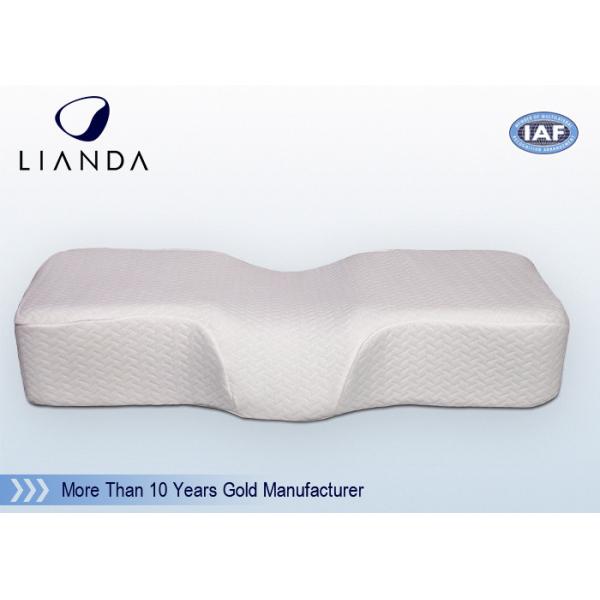 Light Green Therapeutica Sleeping Pillow With Knitted Fabric Outer Cover , SGS