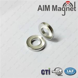 China Professional factory producing industrial magnets N52M neodymium ring on sale