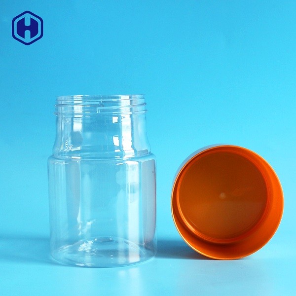 Small Empty Leak Proof Plastic Jars With 211 Easy Open End 556ML 19OZ