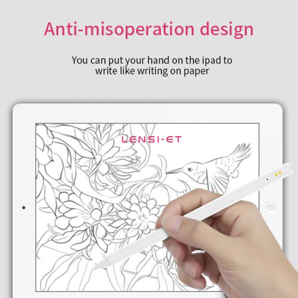 White Digital Art Stylus Pen Education Bluetooth Stylus With Palm Rejection