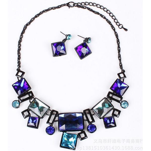 European and American popular retro black plating chant classic design stained glass