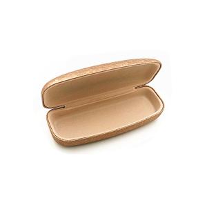 Golden Soccer Line Optical Glasses Case Bright Leather Reading Glasses Case