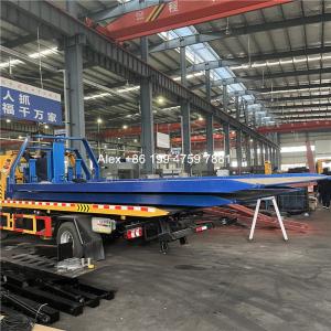 Roll Off System Lay Flat Slide Tilt Tray 5 Tons Wrecker Flatbed
