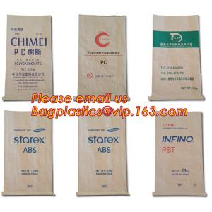 China Custom Logo Kraft Paper Three Composite Newest Paper Bag PP Woven Inner Bags for Packing,feed bags,woven bag waterproof on sale