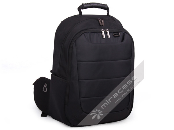 OEM Black Multi - Functional Nylon 15.6” Lightweight Laptop Back Pack with