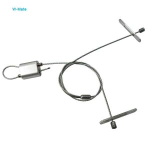 Adjustable Brass Wire Rope Grip Lock for Secure Cable Management with 7x7 or