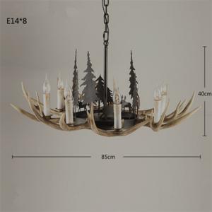 Deer rack chandelier for indoor home Lighting Fixtures (WH-AC-18)