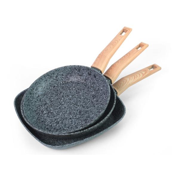 Quality Bakelite Handle Round 3003 AL 20cm Stackable Cookware Sets wholesale