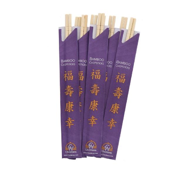 Quality Custom Printed Sushi Bamboo Personalized Chopsticks Disposable With Logo wholesale