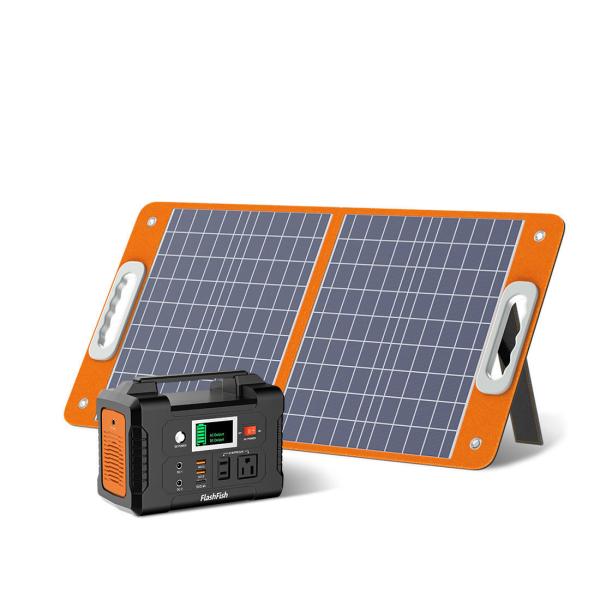 Quality Waterproof Foldable Solar Panel Kit 100w 200w for 12V 24V Battery Power Station OEM wholesale