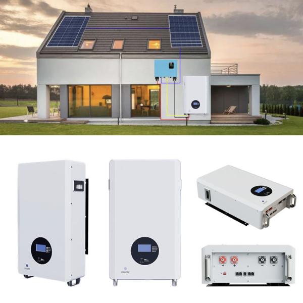 Certificated Solar Lithium Battery 200ah 48V/51.2V100ah with Rack and Wall