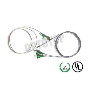 0.9 mm MM OM 4 Multimode Fiber Coupler 1 x 2 1310 nm Wavelength , UL ISO Listed
