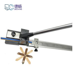 Cheap Adjustable Creasing Matrix Cutter 15mm Cutting Length Stainless Steel Material for sale