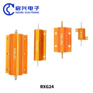 RX24 High Power Wirewound Resistor RXG24 300w 20 Ohm Gold Aluminium Case Heat