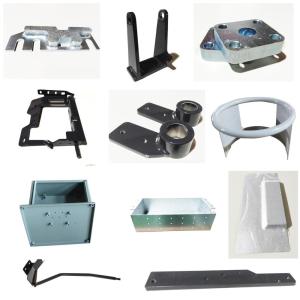 Powder Coated Q235 Q345B Galvanized Sheet Metal Machining Parts