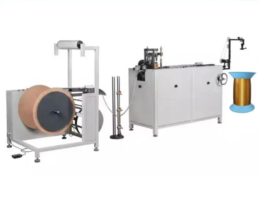 Cheap 600 Loops/Min Automatic Double Loop Wire Spiral Roll Forming Making Machine Equipment for sale