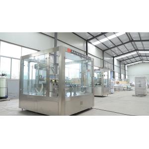 Cheap 2000 - 8000bph Automatic Rotary Bottle Washing Machine For Inner And Outer Flushing for sale