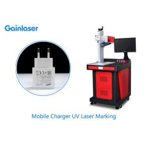 China 5W UV Laser Marking Equipment Manufacturers for White ABS , Black Plastic Parts , Transparent Plastic on sale