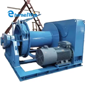 China Steel Marine Electric Winch Rated Load 1 Ton To 100 Ton Wire Rope Diameter 8mm To 60mm on sale