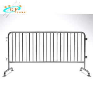 ISO CE Certification Galvanized Retractable Crowd Control Barrier