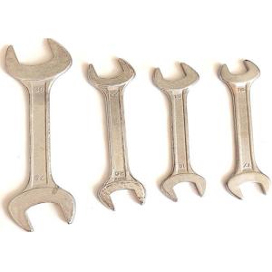 Customized Mirror Polishing Double Open End Spanner For Combination Repair