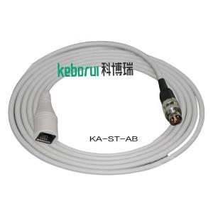 China PVC Jacket TPU IBP Monitor Cable Compatible For Scott 4pin To Abbott Transducer on sale