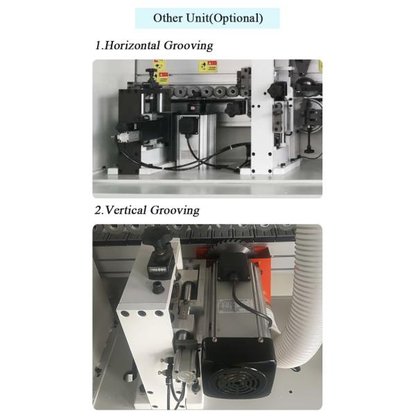 Panel Length≥150mm Automatic PVC Edge Banding Machine with End Cutting Motor 200HZ