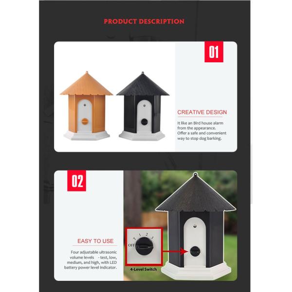 Electric Super ultrasonic anti bark dog collar Ultrasonic Dog Training Bark Control