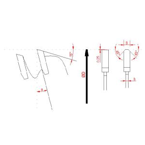 Low Cutting Noise Circular Saw Blades For Wood Cutting Silver Color