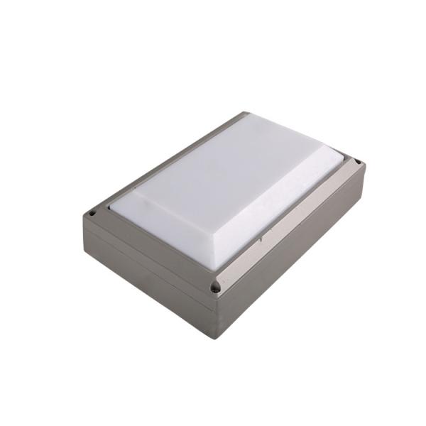 Quality Dimmable Decorative Square Led Bulkhead Wall Light CE 6000k Impact Resistence wholesale